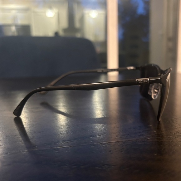 RayBan 3686 Chromance Polarized - Matte Black with Dark Grey Lenses - Picture 10 of 13